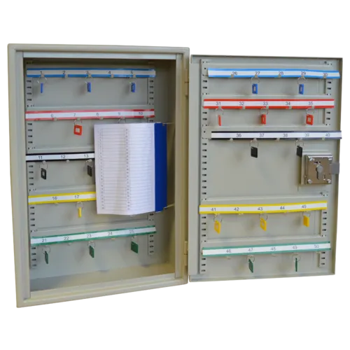 ASEC Extra Security 50 Hook Cabinet for Padlocks or Key Bunches