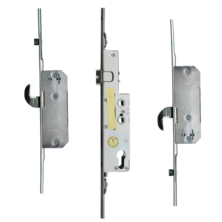 AVOCET Lever Operated Latch & Deadbolt Twin Spindle - 2 Hook 2 Roller