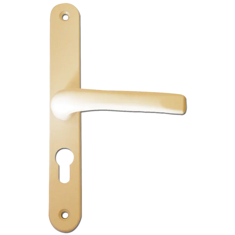ASEC 70 Lever/Lever UPVC Furniture - 270mm Backplate