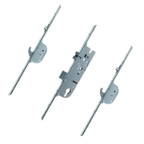 MACO C-TS Latch & Deadbolt 2 Hook 2 Roller French Door Lock