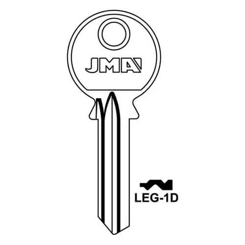 Copy Cylinder Cut Key - Steel