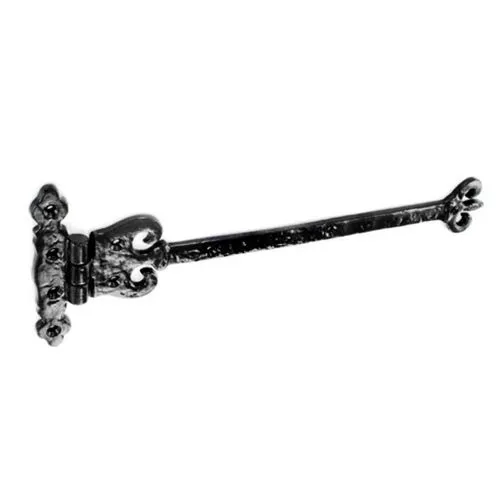 TSS Antique Black Medium Duty Tee Hinge 12"