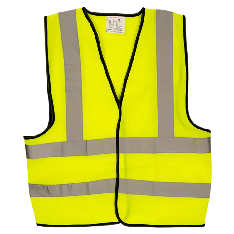 WARRIOR Hi Vis Yellow Safety Vest