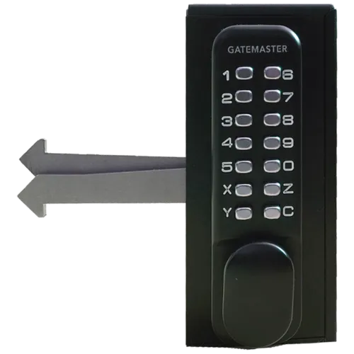 GATEMASTER SGLD Double Sided Sliding Digital Gate Lock