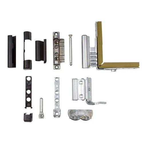 Siegenia KF-3 TBT Top & Bottom Rebated Timber Hinge Kit