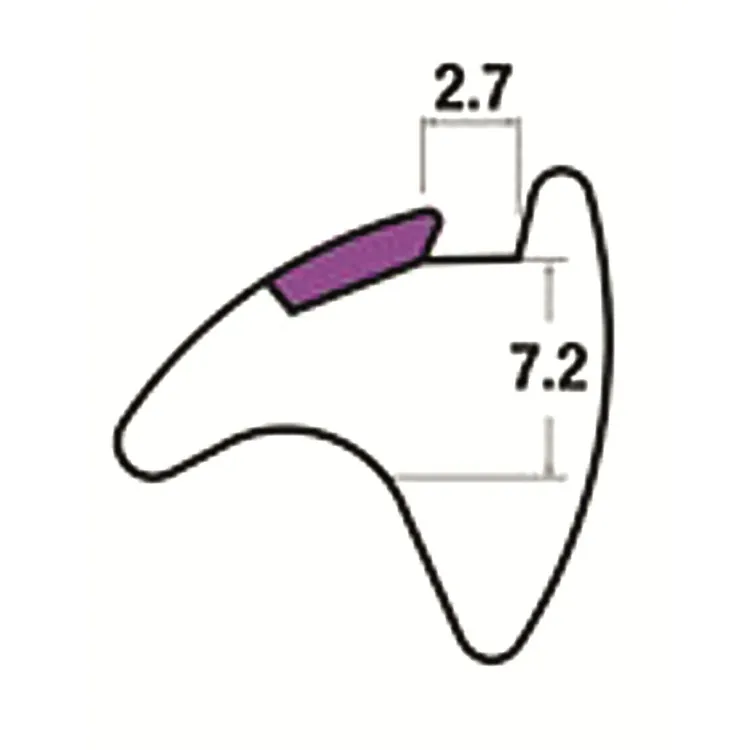 Reddiplex R3360 Purple Wedge Gasket