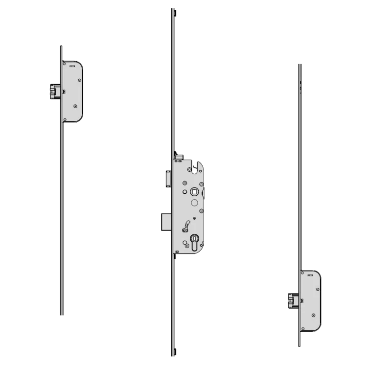 GU Secury Auto A2 1770 Multipoint Lock - 2 Deadlocks