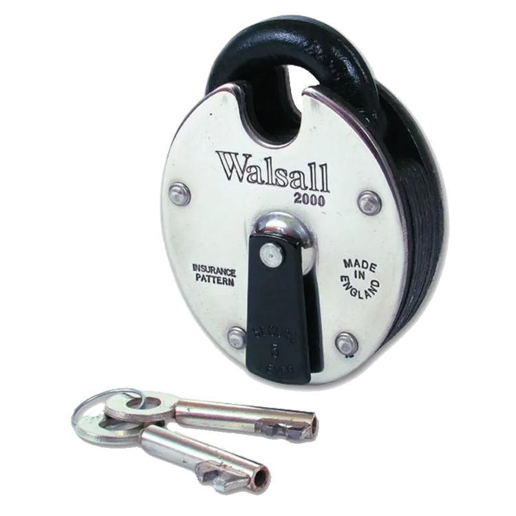 WALSALL LOCKS W2000 5 Lever High Security Padlock