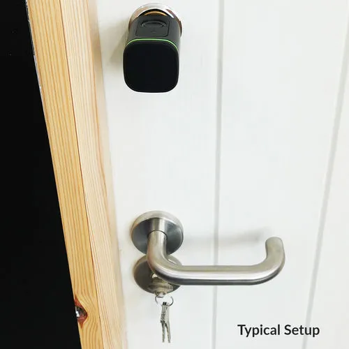 Smart Lock for Yale style nightlatches BLACK