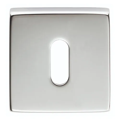 Manital QE003CP Square Standard Key Escutcheon (LEAD TIME: 2-3 DAYS)