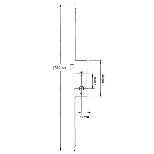 Ferco Lift Lever Slave Lock