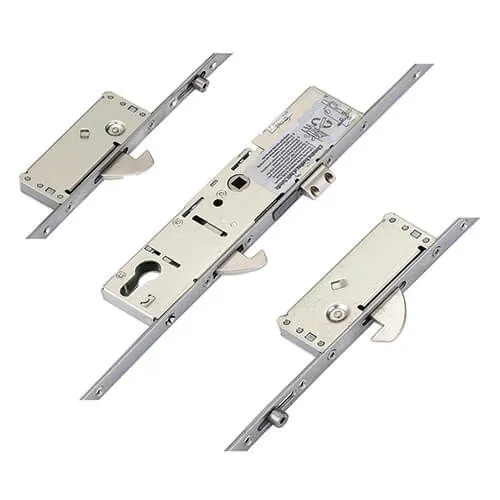 ERA Latch 3 Hooks 2 Rollers Split Spindle Multipoint Door Lock - Option 1 (top hook to spindle = 610mm)
