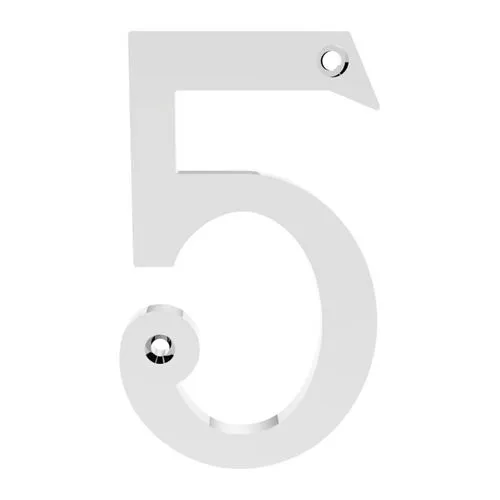 Carlisle Brass N5CP Numerals (0-9) Number 5 (LEAD TIME: 2-3 DAYS)