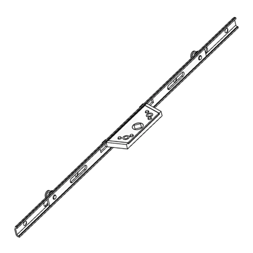 EuroSpec FSF5029BSS Forend Strike & Fixing Pack To Suit BS8621 Cylinder Deadlock-Bright Stainless Steel-Square Forend (LEAD TIME: 2-3 DAYS)