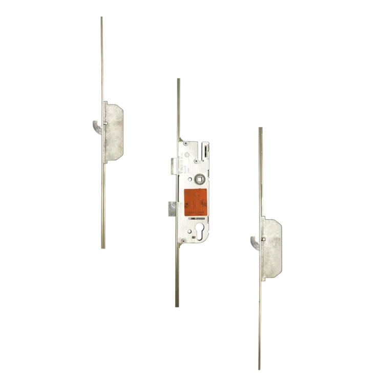 GU Lever Operated Latch & Deadbolt 20mm Faceplate - 2 Hook