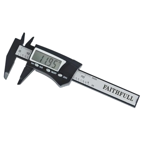 FAITHFULL Mini Digital Caliper - 75mm