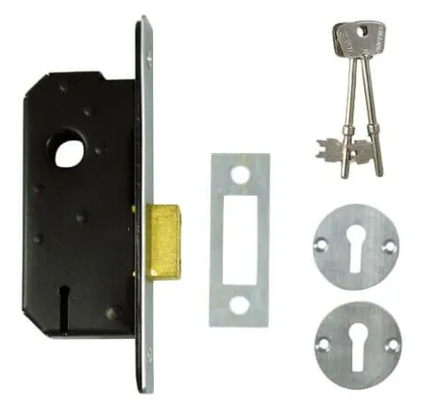 Willenhall M4 Upright Non British Standard 5 Lever 2" Mortice Deadlock
