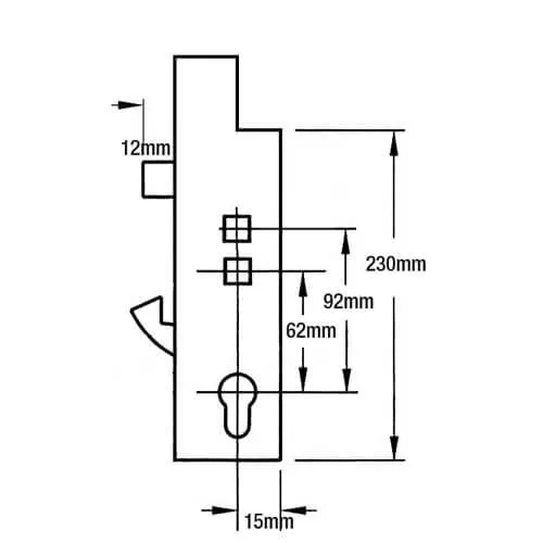 Vita XL Genuine Multipoint Gearbox - Lift Lever or Double Spindle