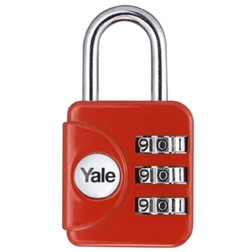 YALE YP1 Open Shackle Combination Padlock