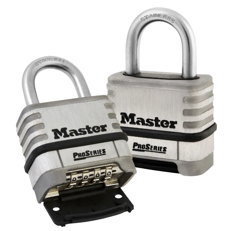 MASTER LOCK 1174D Open Shackle Combination Padlock