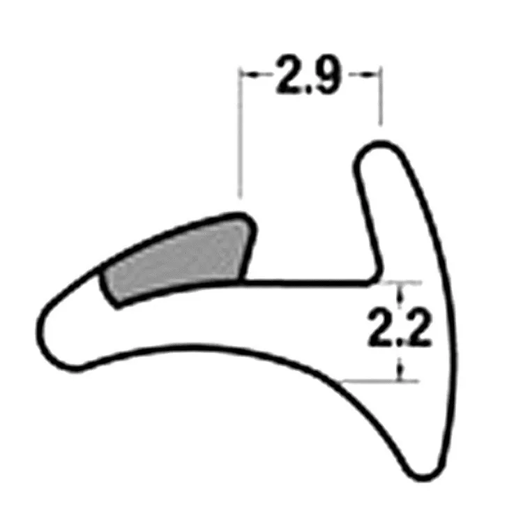 Reddiplex R3237 Grey Wedge Gasket