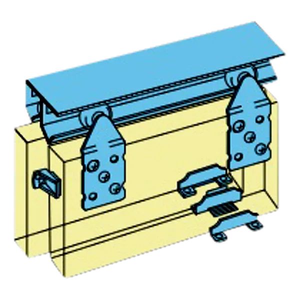 HENDERSON Double Top Double Track Sliding Door Gear