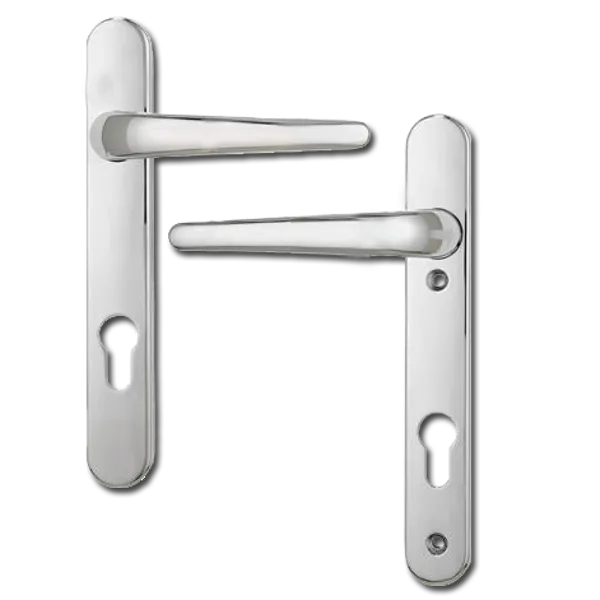 ERA Classic Lever Lever UPVC Multipoint Door Handles -  92mm PZ Sprung 122mm Screw Centres