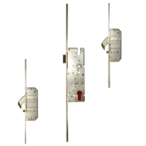 Winkhaus AV2-F 2070 M2 Lever Operated Latch Only 20mm Radius Faceplate - 2 Hook