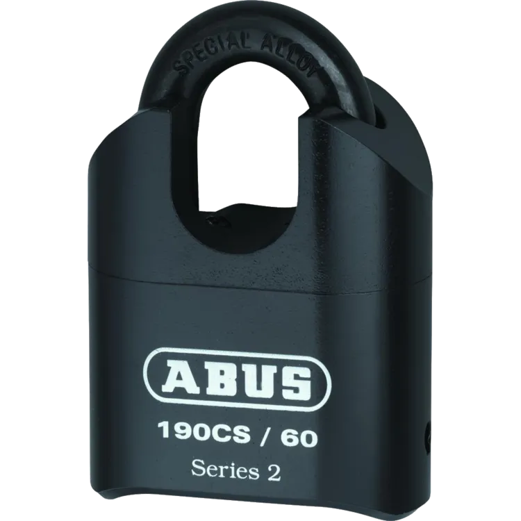 ABUS 190 Series Heavy Duty Combination Closed Shackle Padlock