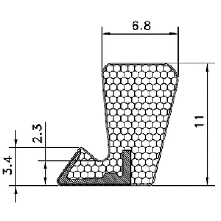 Q-Lon QL109 Foam Weatherseal