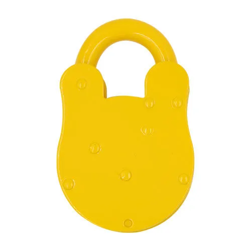 Fire Brigade FB14 Open Shackle Yellow Contract Padlock