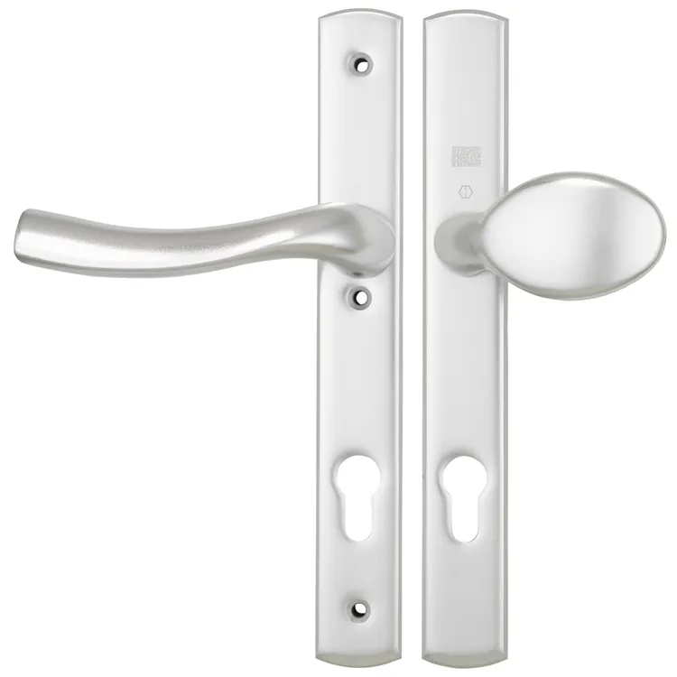 Winkhaus Palladio Lever Moveable Pad UPVC Multipoint Door Handles - 92mm PZ Unsprung 215mm Screw Centres