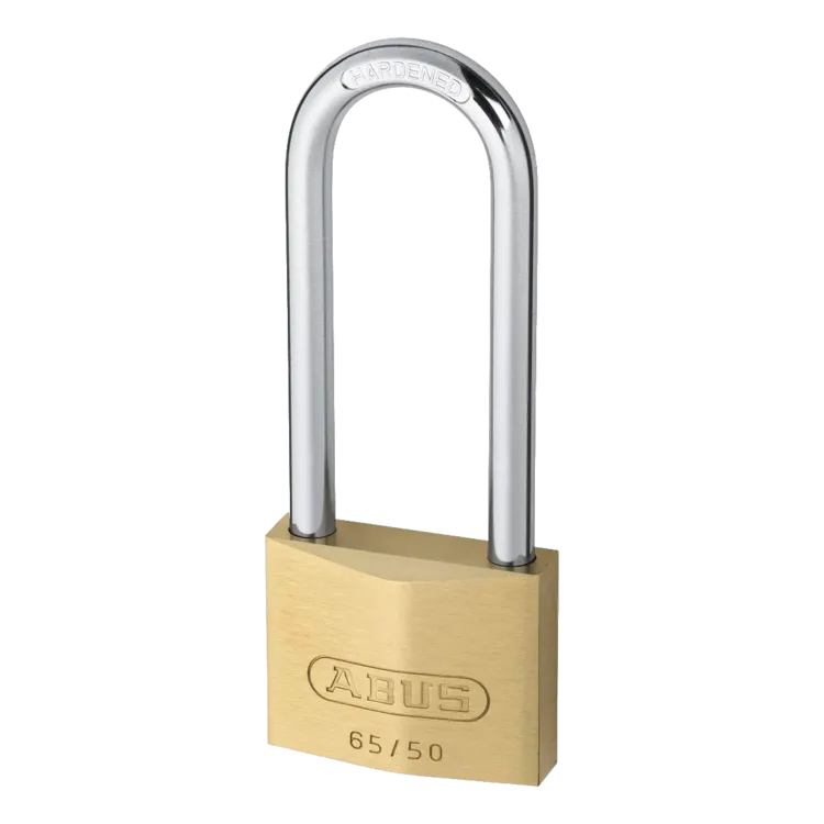 ABUS 65 Series Brass Long Shackle Padlock