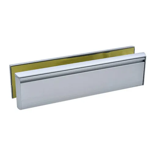 TSS 12” All Aluminium Letterplate for UPVC – 40-80mm