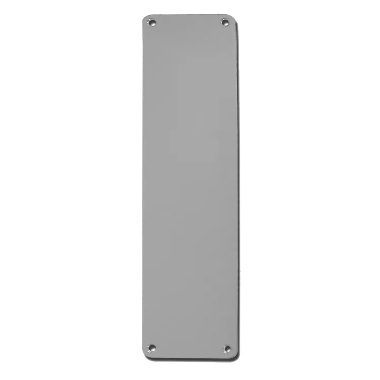 DORTREND 75mm Wide Rounded Aluminium Finger Plate