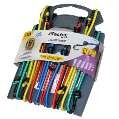 MASTER LOCK Twin Wire™ Bungee Cord Set of 10