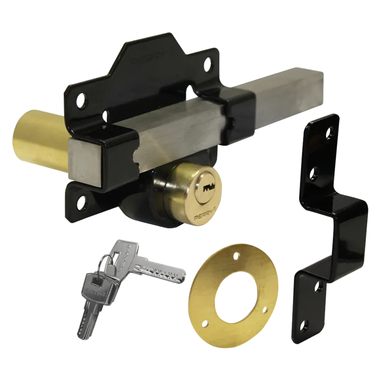 A PERRY Double Locking Long Throw Gate Lock