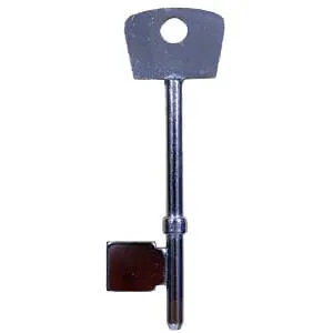 Copy Mortice Cut Key - Brass