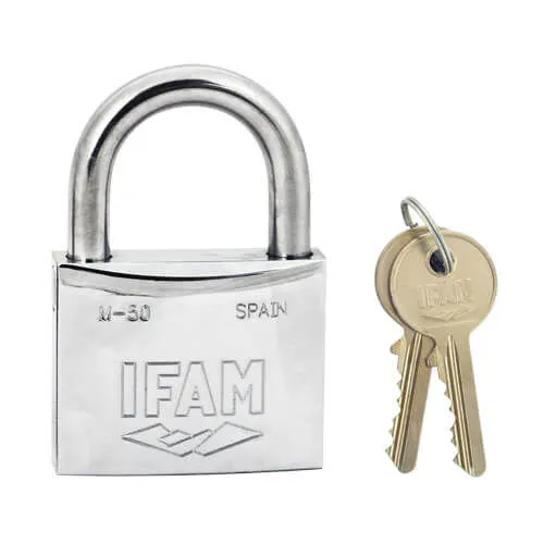 Ifam M50 50mm Marine Padlock - Open Shackle