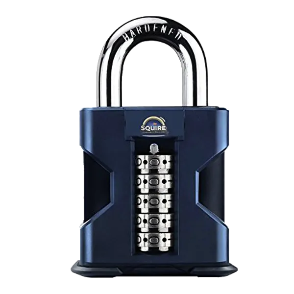 SQUIRE SS50 Stronghold Open Shackle Recodable Combination Padlock