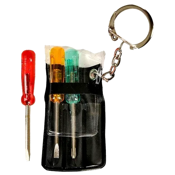 ASEC Mini Screwdriver Set Keyring