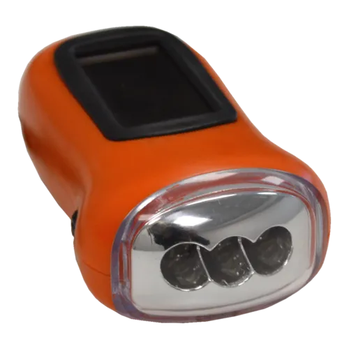 MINDER Walk-Safe Solar Wind Up Torch
