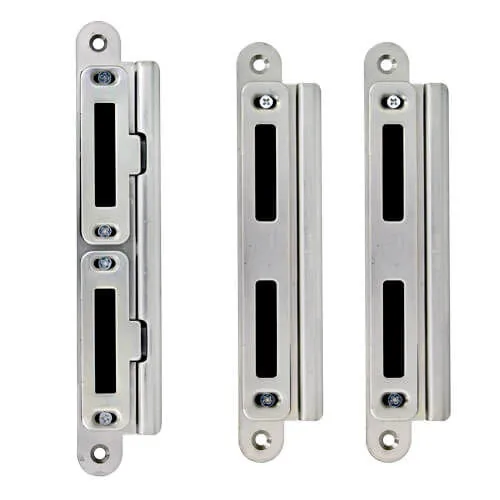 Ingenious UPVC Latch & 5 Hook Keep Set (3 pieces)
