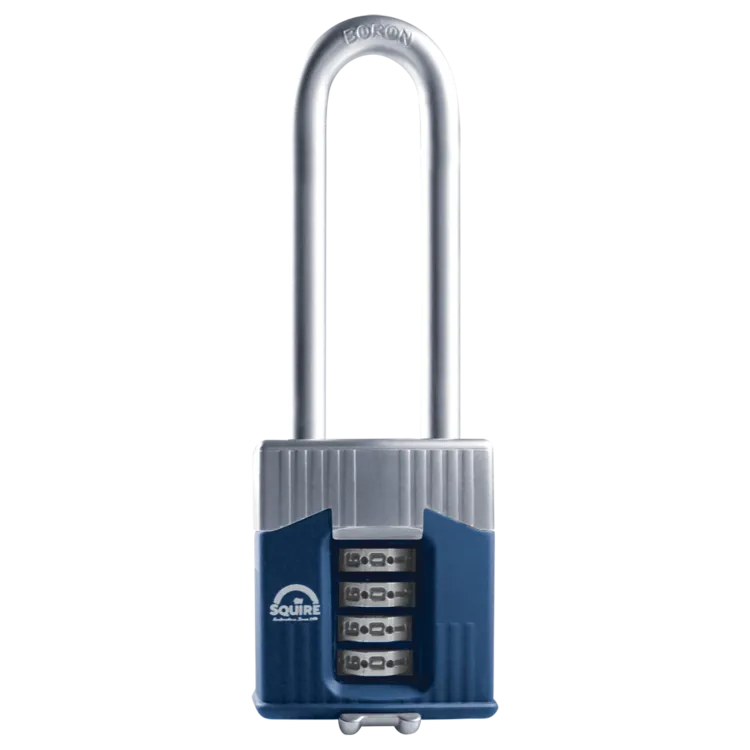 SQUIRE Warrior Long Shackle Combination Padlock